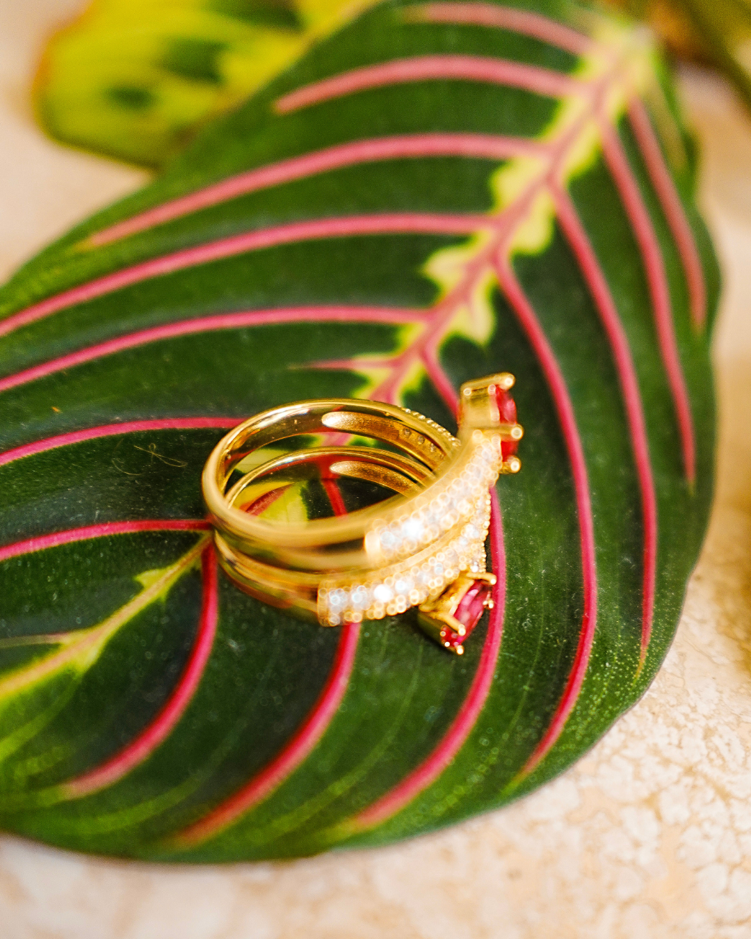 Bague Panthère rose