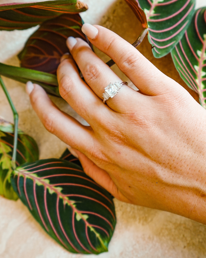Bague tigre blanc